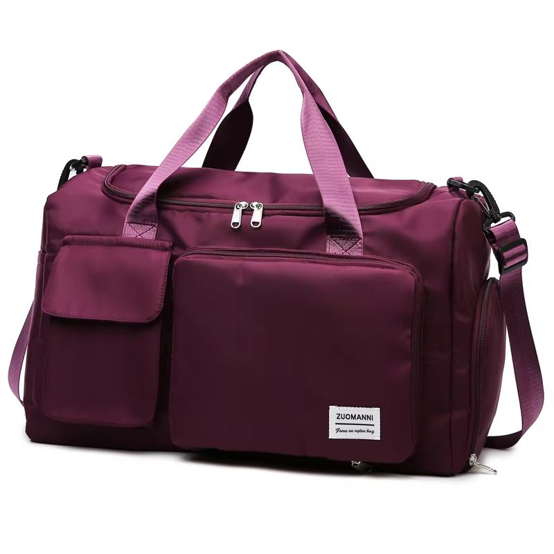 UNIXINU Large Capacity CarryOn Travel Bag With Shoe Compartment  Versatile Weekender  Overnight Duf 6