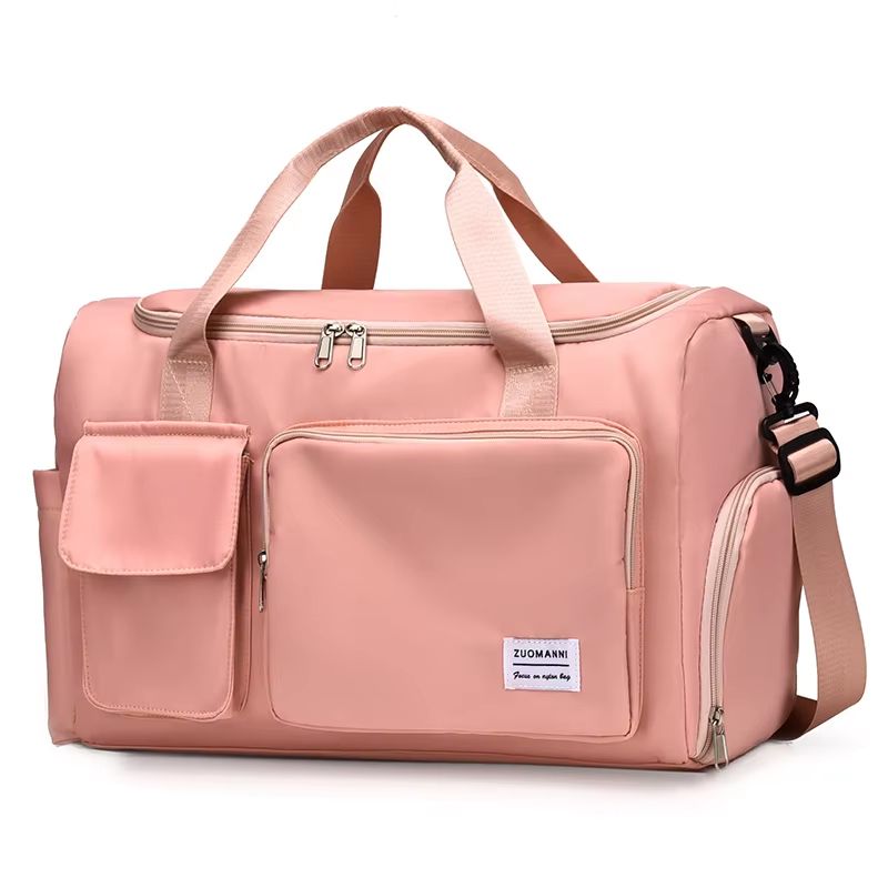 UNIXINU Large Capacity CarryOn Travel Bag With Shoe Compartment  Versatile Weekender  Overnight Duf 12