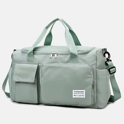 UNIXINU Large Capacity CarryOn Travel Bag With Shoe Compartment  Versatile Weekender  Overnight Duf 14