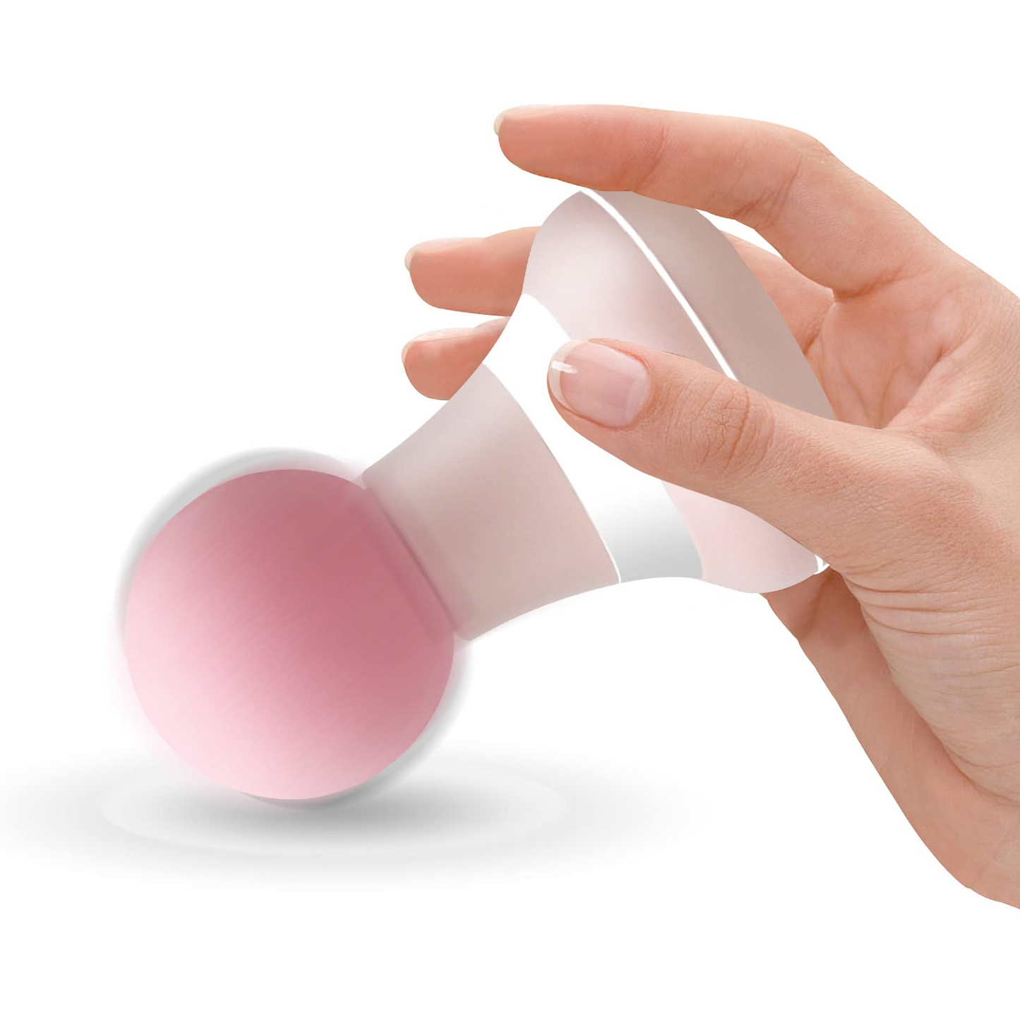 Mini Electric Handheld Massager Wand, Powerful 6 Speed Vibration Modes, Cordless Handheld and Portable