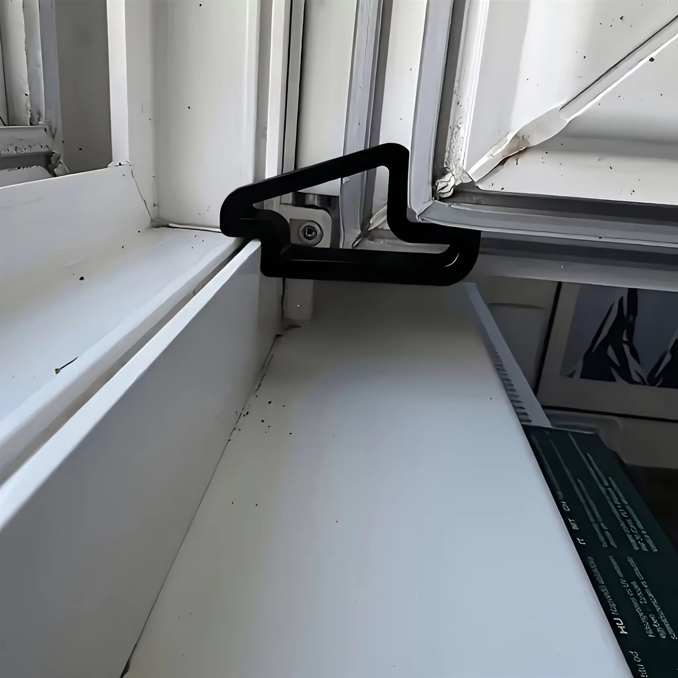2pcs Window Stopper For Secure Window Closure  Easy Installation Under Door Prevents Sliding Down I 1