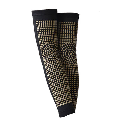 Self Heating Knee Pads, Pair Knee Warm, Knee Support for Arthritis Relief, Tourmaline Therapy, Men and Women