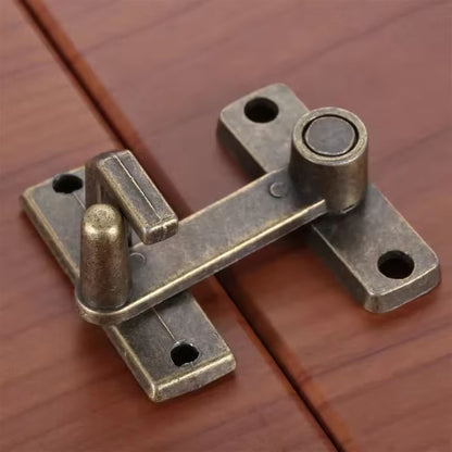 1Set Bronze Sliding Window Door Lock Handle  Metal Latch Guard  Latch Bolt For Enhanced Home Safety 3
