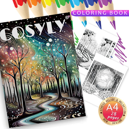 Exquisite Animal Character Coloring Book With Mandala Flowers For Stress Relief And Relaxation 10