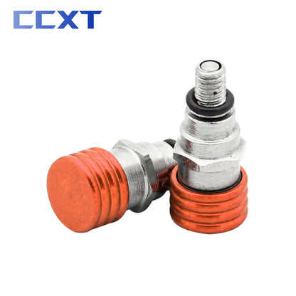Motorcycle Fork Air Bleeder Valves, Universal Motocross Upgrade Parts