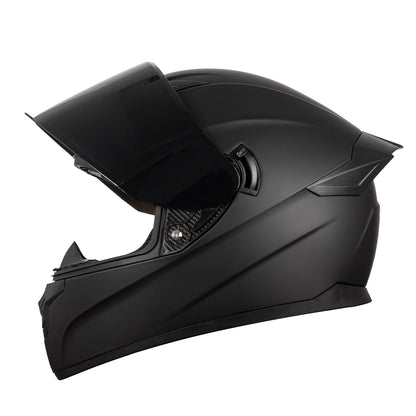 Dual Lens ROCK RUFI Motorcycle Helmet Full Face DOT Approved All Season Riding Gear 7