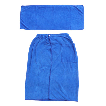 Mens Microfiber Bath Towel Soft Wearable Bath Skirt Highly Absorbent Home Bathrobe For Men Comforta 2