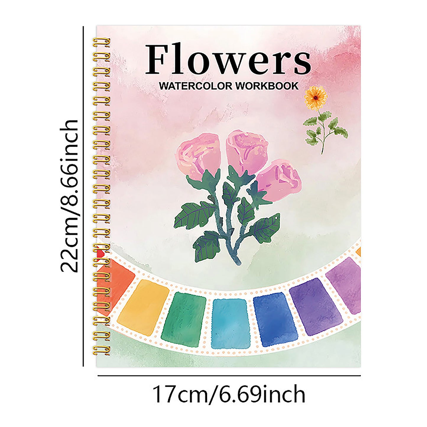 Watercolor Coloring Book For Beginners, Cultivate Painting Talent, Adult Watercolor Practice Pad, Graffiti Art Book
