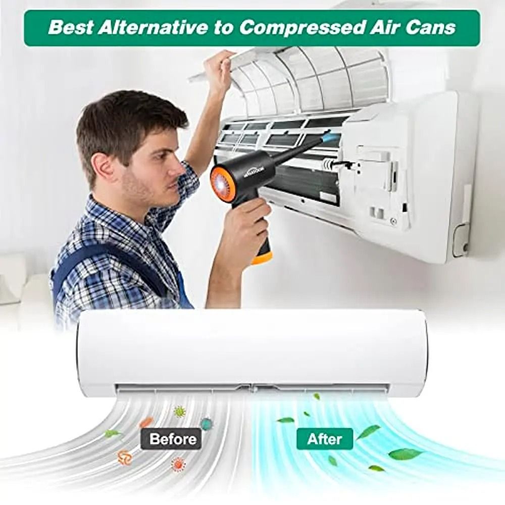 Electric Air Duster 60000 RPM 3Speed Dust Blower For Electronics And Office Equipment 4