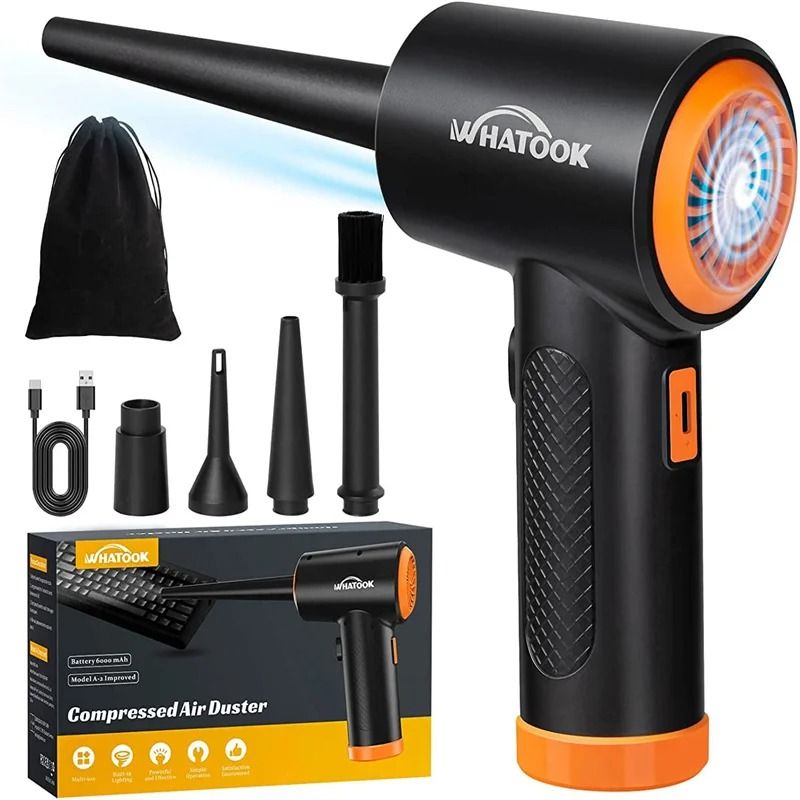 Electric Air Duster 60000 RPM 3Speed Dust Blower For Electronics And Office Equipment 7