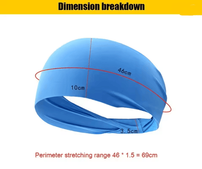 ActiveDry Elastic Sports Headband 2