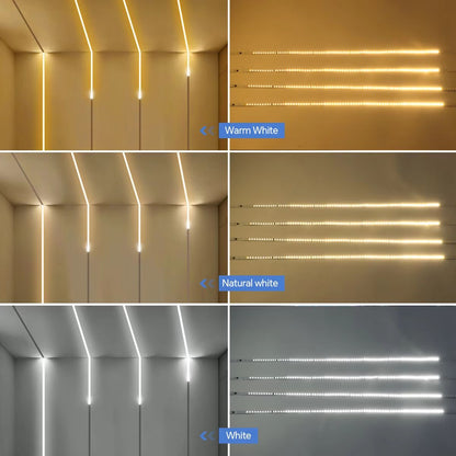 PIR Motion Sensor LED Stairs Night Light  Addressable Chasing WS2811 Pixel Strip For Staircase Corr 5