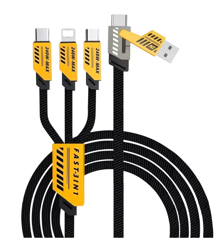 PowerLink 240W 3in1 Fast Charging Cable 4