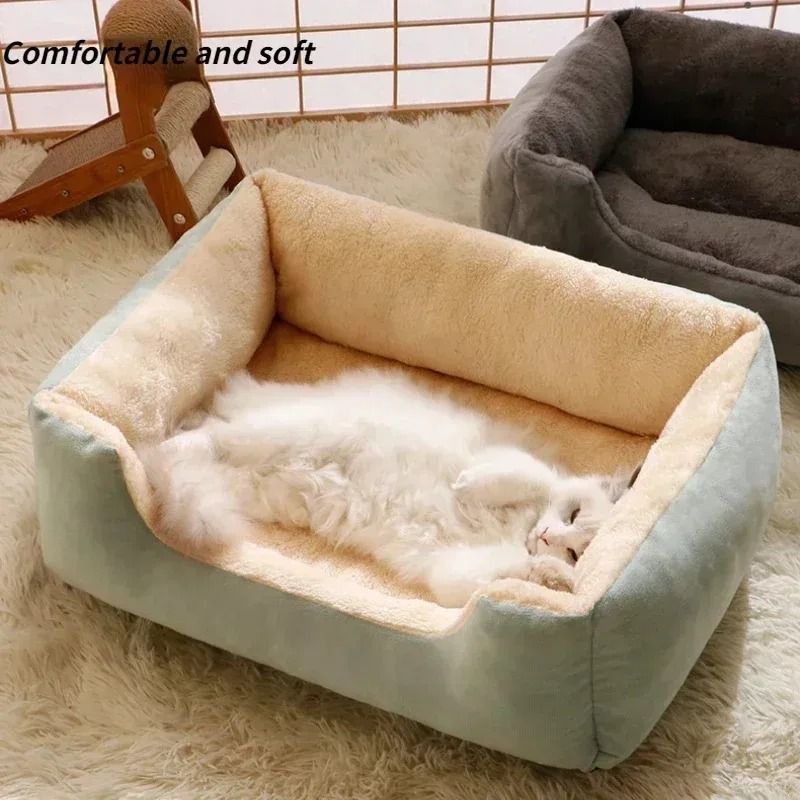 Soft Pet Bed Cushion For Cats And Dogs With Removable Cover 1