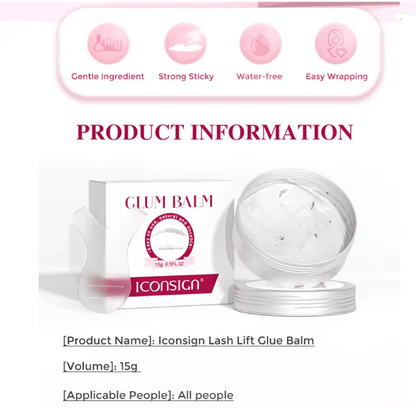 ICONSIGN Lash Glue Balm For Lash Lift And Brow Styling 1