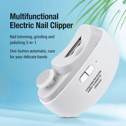 AutoTrim Electric Nail Clippers with Built In Light