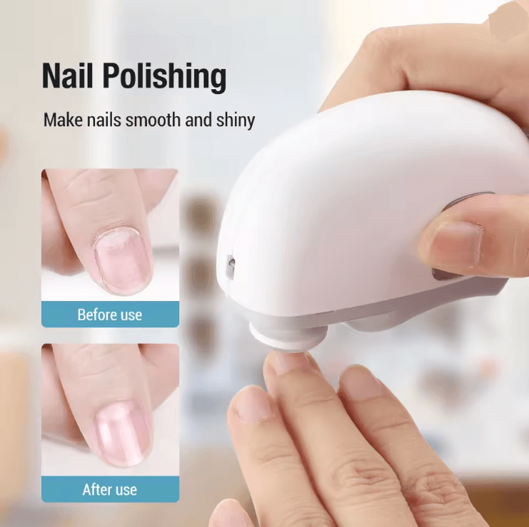 AutoTrim Electric Nail Clippers With Built In Light 1