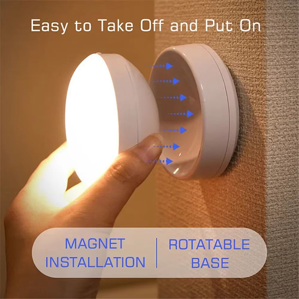 LED Night Light With Motion Sensor  USB Charging Intelligent Induction Lamp 2