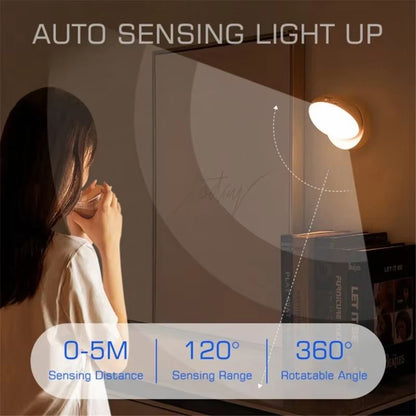 LED Night Light With Motion Sensor  USB Charging Intelligent Induction Lamp 4