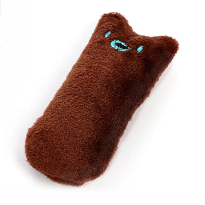 Interactive Plush Cat Toy  Funny Squeaky Catnip Chewing Toy For Kittens 10