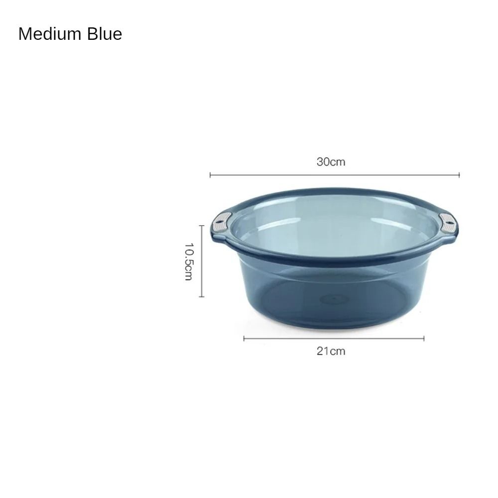 Transparent Multipurpose Thickened Water Basin For Laundry And Bath Use 5