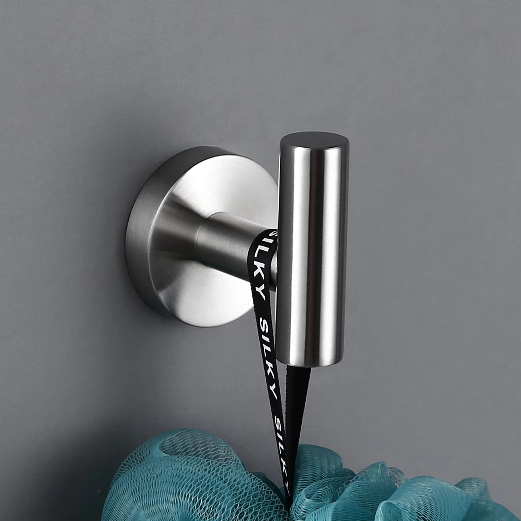 Circle Stainless Steel Wall Hook  Black Chrome Brushed Gold And Nickel Finish For Bathroom Kitchen  3