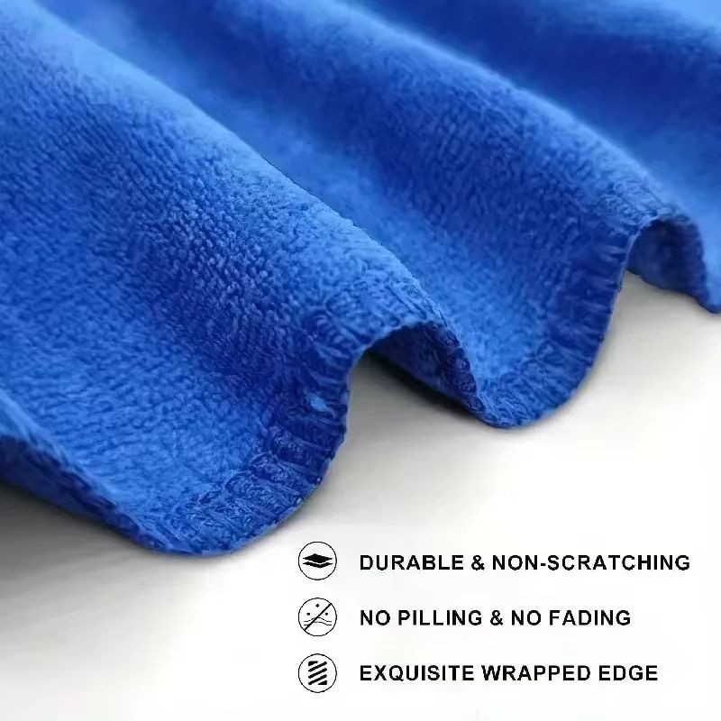 Microfiber Cleaning Cloths  LintFree Super Absorbent Towels For Car Windows  Surfaces 5