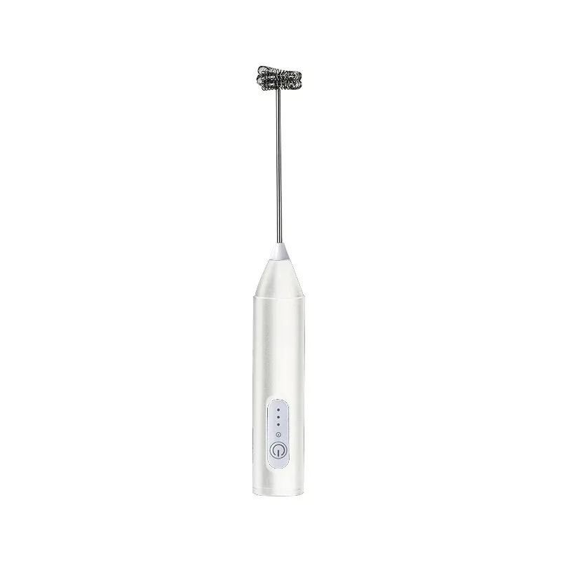 Wireless Electric Milk Frother USB Rechargeable Handheld Foamer 7