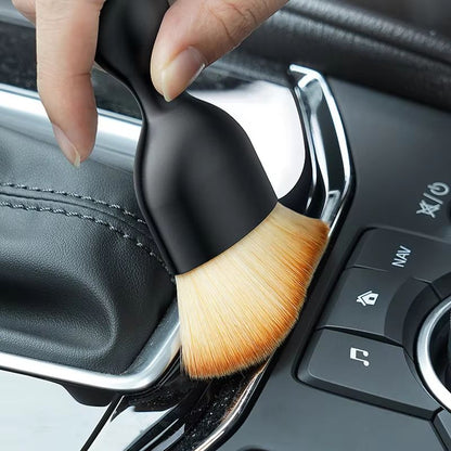 Car Air Vent Cleaning Brush  Soft Brush With Casing For Detailing And Dusting Car Interiors 3