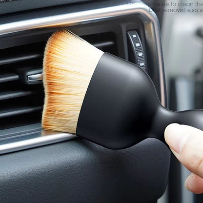 Car Air Vent Cleaning Brush  Soft Brush With Casing For Detailing And Dusting Car Interiors 4