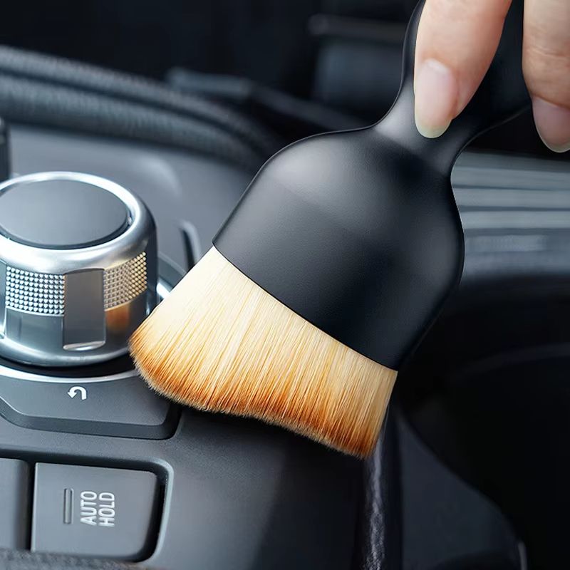 Car Air Vent Cleaning Brush  Soft Brush With Casing For Detailing And Dusting Car Interiors 5