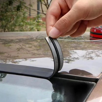 Car Window Sealant Protector Strip – Noise Insulation and Soundproof Rubber Edge Sealing Strip for Windshield and Roof
