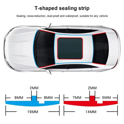 Car Window Sealant Protector Strip  Noise Insulation And Soundproof Rubber Edge Sealing Strip For W 4