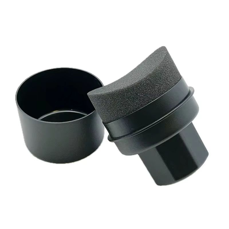 Car Wheel Polishing  Waxing Sponge Applicator  Curved Tire Brush With Cover For Perfect Tire Clean  4