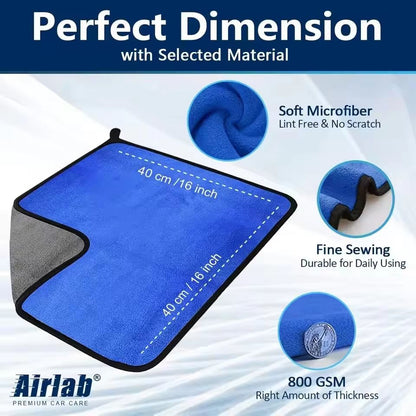 Premium Microfiber Car Washing Towels  Soft QuickDrying  StreakFree 136 Pack 4