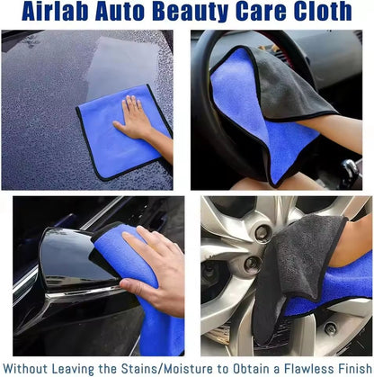 Premium Microfiber Car Washing Towels  Soft QuickDrying  StreakFree 136 Pack 5