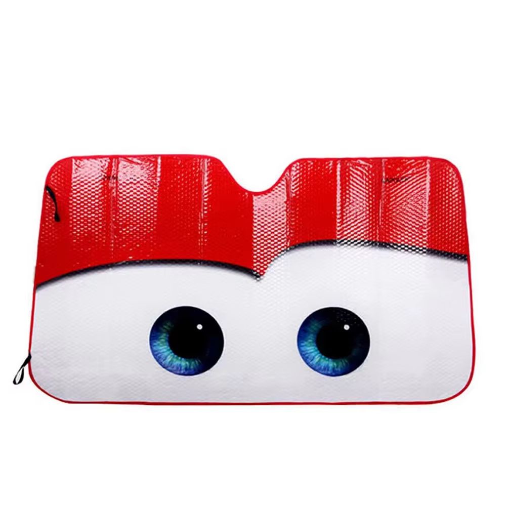 Eyes Heated Windshield Sunshade  4Color UV  Heat Protection Cover 6