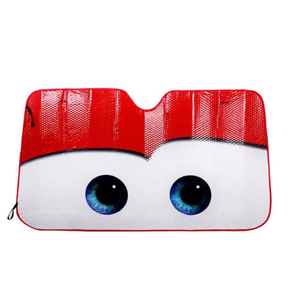 Eyes Heated Windshield Sunshade  4Color UV  Heat Protection Cover 6