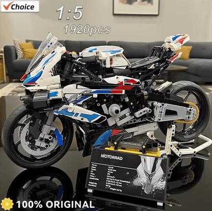 ProBuild 2025 Motorcycle Building Block Model Kit