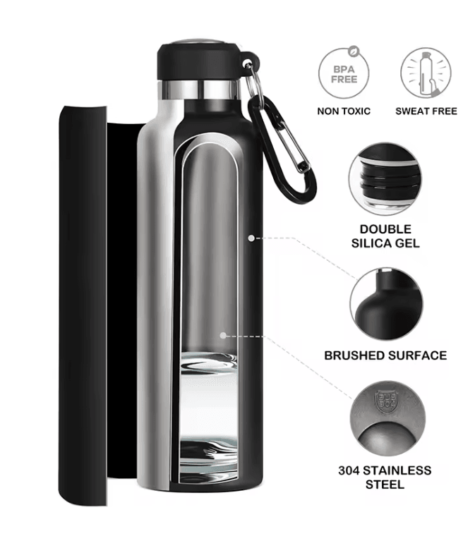 FEIJIAN Stainless Steel Thermal Water Bottle 1