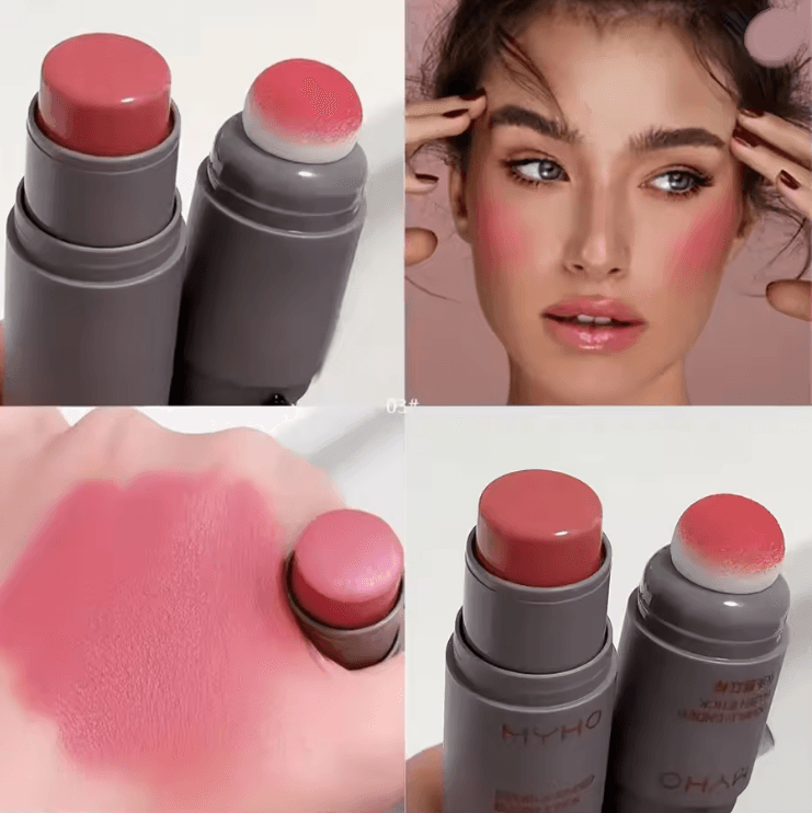 GlowLuxe Double Ended Cream Blush Stick 4