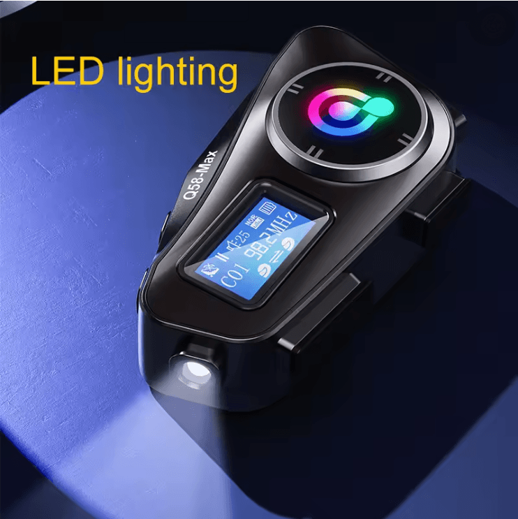 RideComm Q58 Max Motorcycle Bluetooth Intercom 3