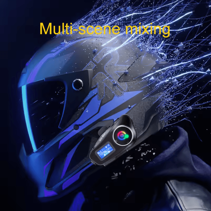 RideComm Q58 Max Motorcycle Bluetooth Intercom 4