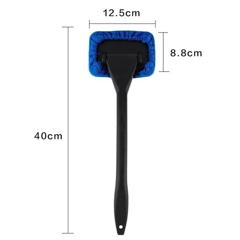 BenefitDrive LongReach Car Window Cleaner Tool  Windshield Cleaning Kit  Auto Glass Wiper Brush Wit 3