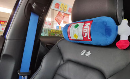 SpeedStyle NOS Bottle Plush Cushion  JDM Car Decor Neck  Back Headrest Pillow 5