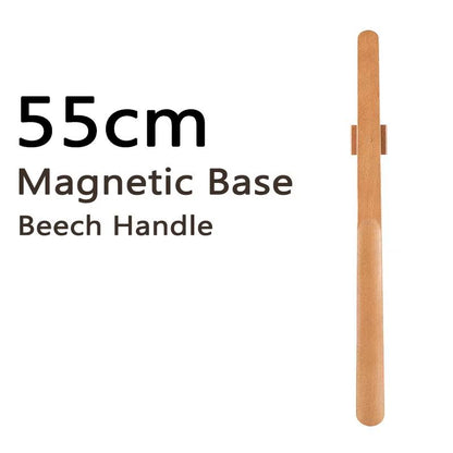 ElegantReach 55 Cm Wooden LongHandle Magnetic Shoehorn  Premium WallMount Shoe Spoon For Effortless 6