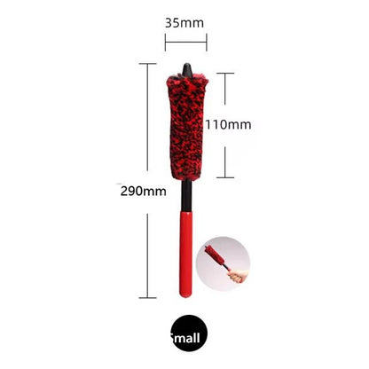 UltraPlush Wheel Woolies Brush  Soft Alloy  Motorcycle Wheel Cleaning Tool For Detailers 6