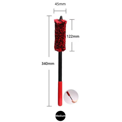 UltraPlush Wheel Woolies Brush  Soft Alloy  Motorcycle Wheel Cleaning Tool For Detailers 7