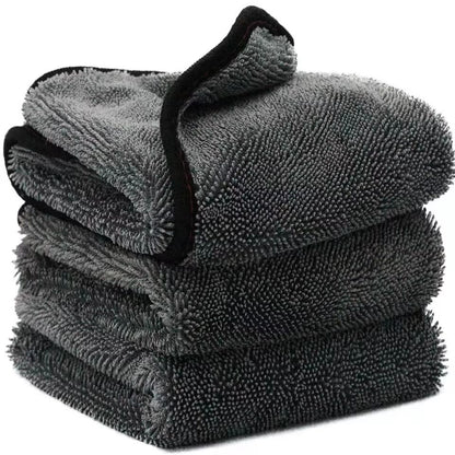 TwistPro Microfiber Car Wash & Drying Towel – Professional Detailing Cloth for Washing, Polishing & Waxing