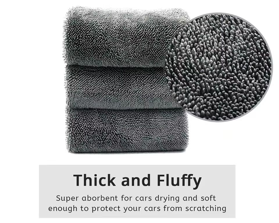TwistPro Microfiber Car Wash  Drying Towel  Professional Detailing Cloth For Washing Polishing  Wax 1